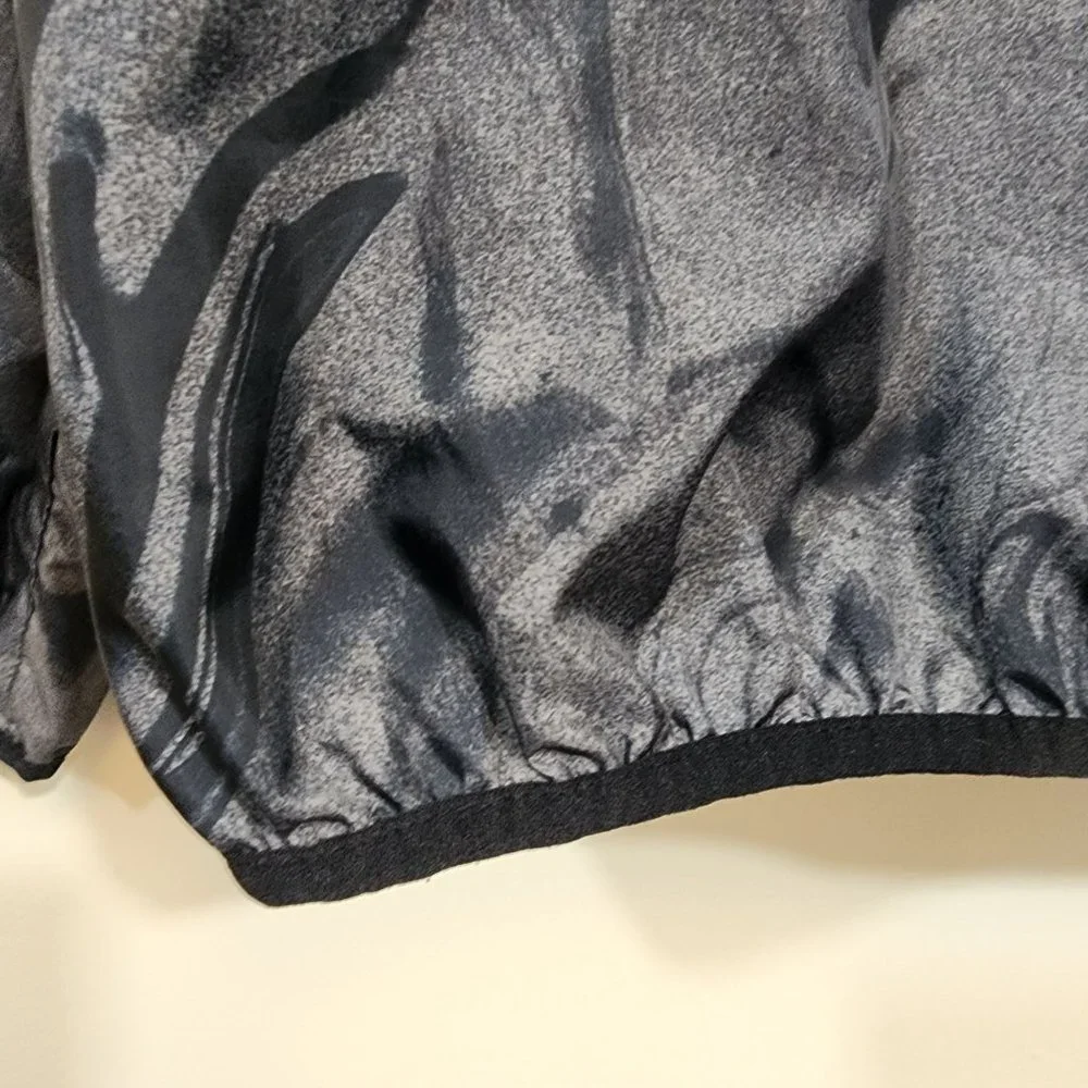H & M marble tie dyed Epic Vibes windbreaker jacket w/ detatchable‎ hood boys 20
